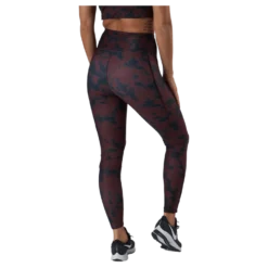 Printed Piping Tights Black Miniature Myth