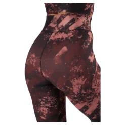 Printed Sport Tights Boost Red