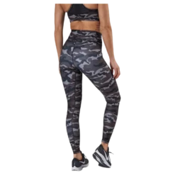 Printed Sport Tights Grey