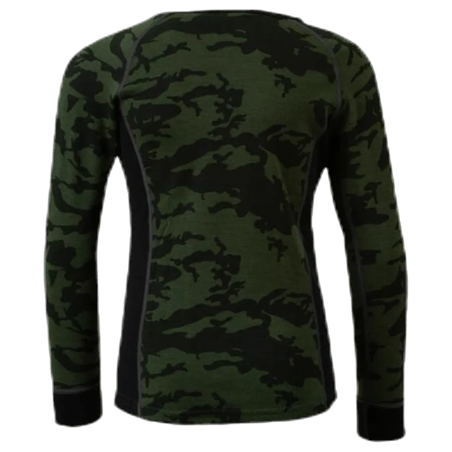 Print Merino Set Green