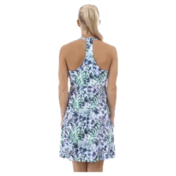 Pristine Dress Patterned/White