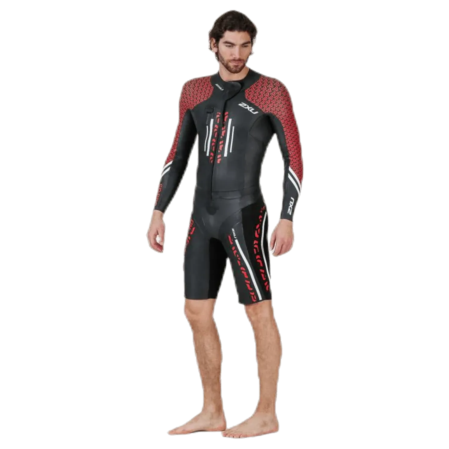 Pro-Swim Run Pro Wetsuit Black/Red