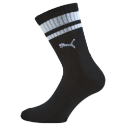 Puma Crew Heritage Stripe 2p U Black