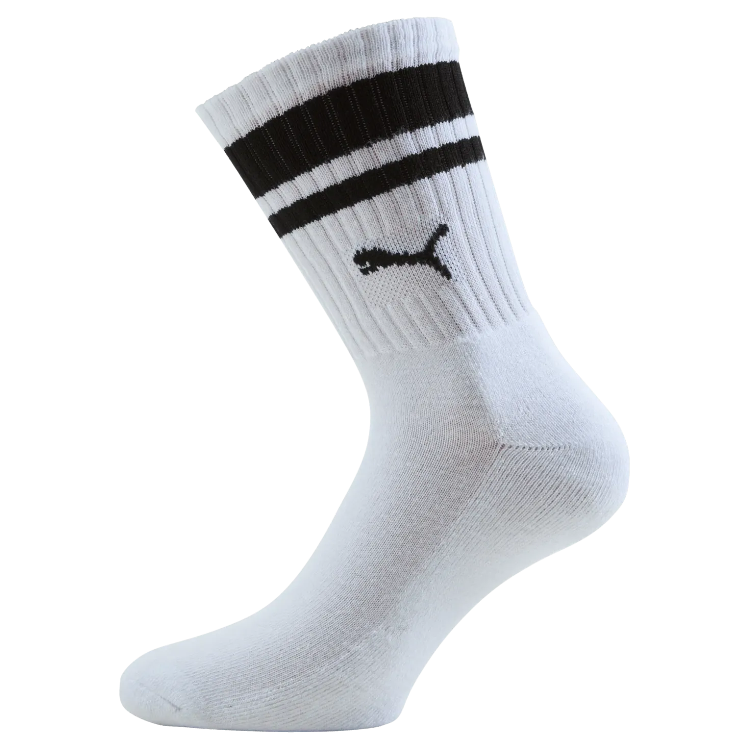 Puma Crew Heritage Stripe 2p U White
