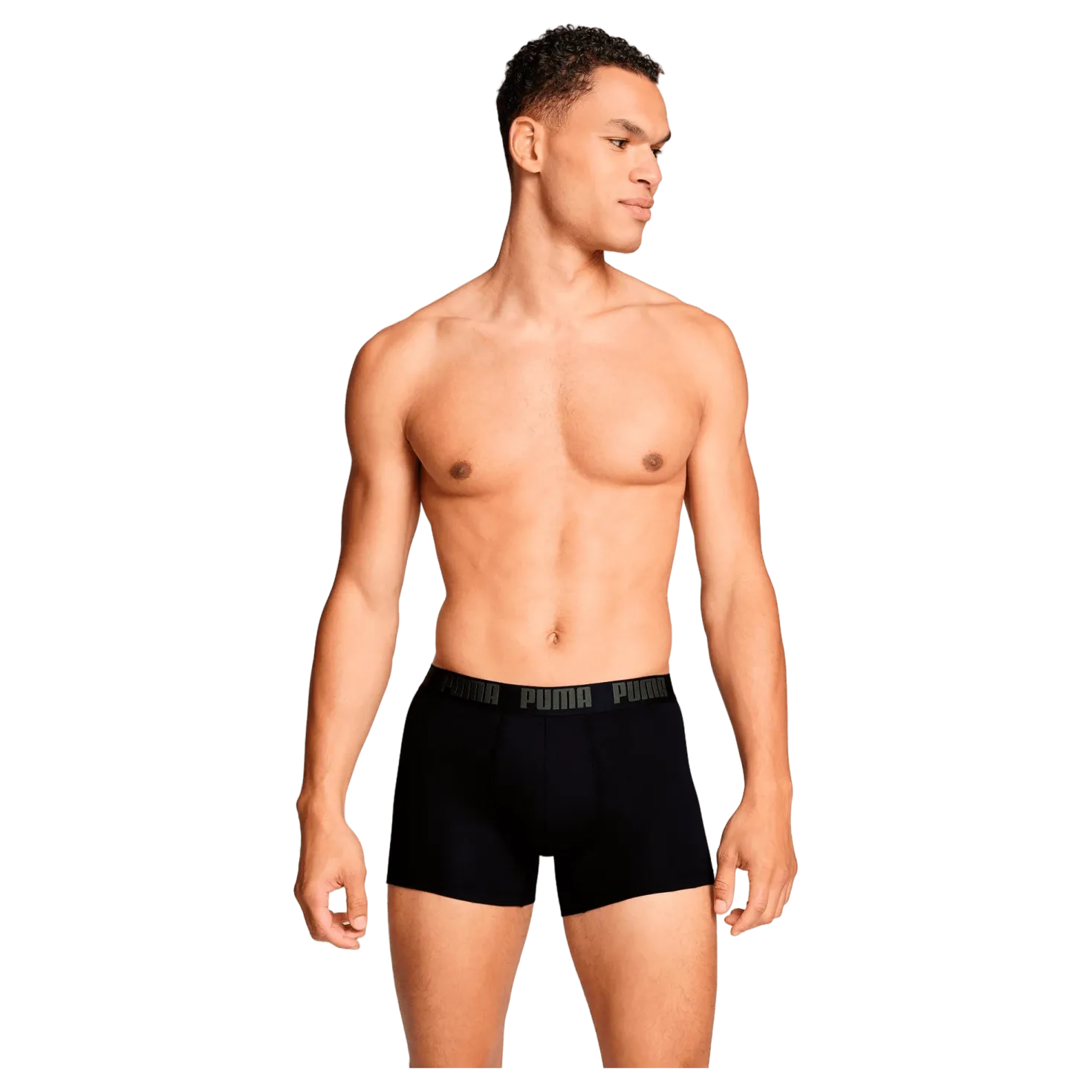 Puma Men Everyday Basic Boxer Forest Night Tonal