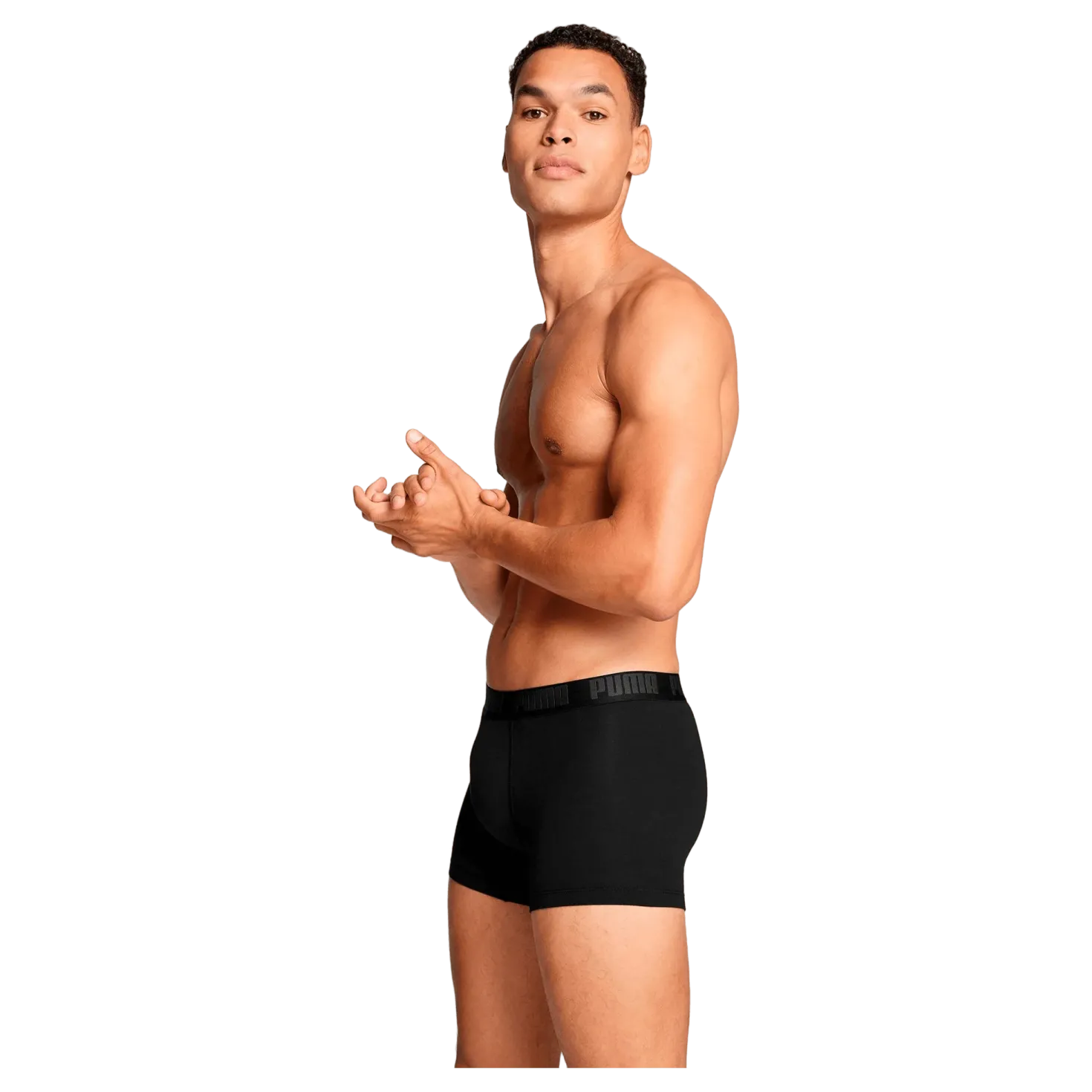 Puma Men Everyday Basic Boxer Black / Phantom