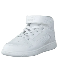 Puma Rebound Layup Sl V Inf Puma White- Black-gray Violet