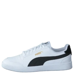 Puma Shuffle White-black-teamgold