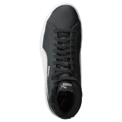 Puma Smash V2 Mid L Fur Jr Puma Black-puma White