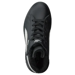 Puma Smash V2 Mid L Fur Ps Puma Black-whisper White