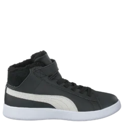 Puma Smash V2 Mid L Fur V Ps Puma Black-puma White