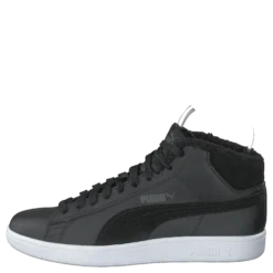 Puma Smash V2 Mid Wtr L Puma Black-dark Shadow- White