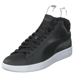 Puma Smash V2 Mid Wtr L Puma Black-dark Shadow- White