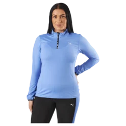 Puma Strong 1/4 Zip Elektro Purple