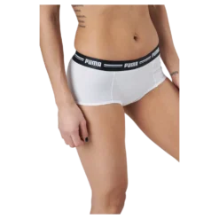 Puma Women Mini Short 2p Pack White / White
