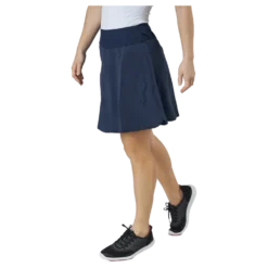 Pwrshape Solid Skirt Navy Blazer