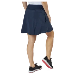 Pwrshape Solid Skirt Navy Blazer