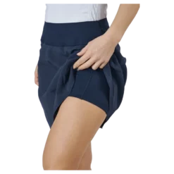 Pwrshape Solid Skirt Navy Blazer