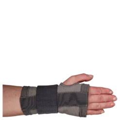 Qd Knitted Wrist Support Grey
