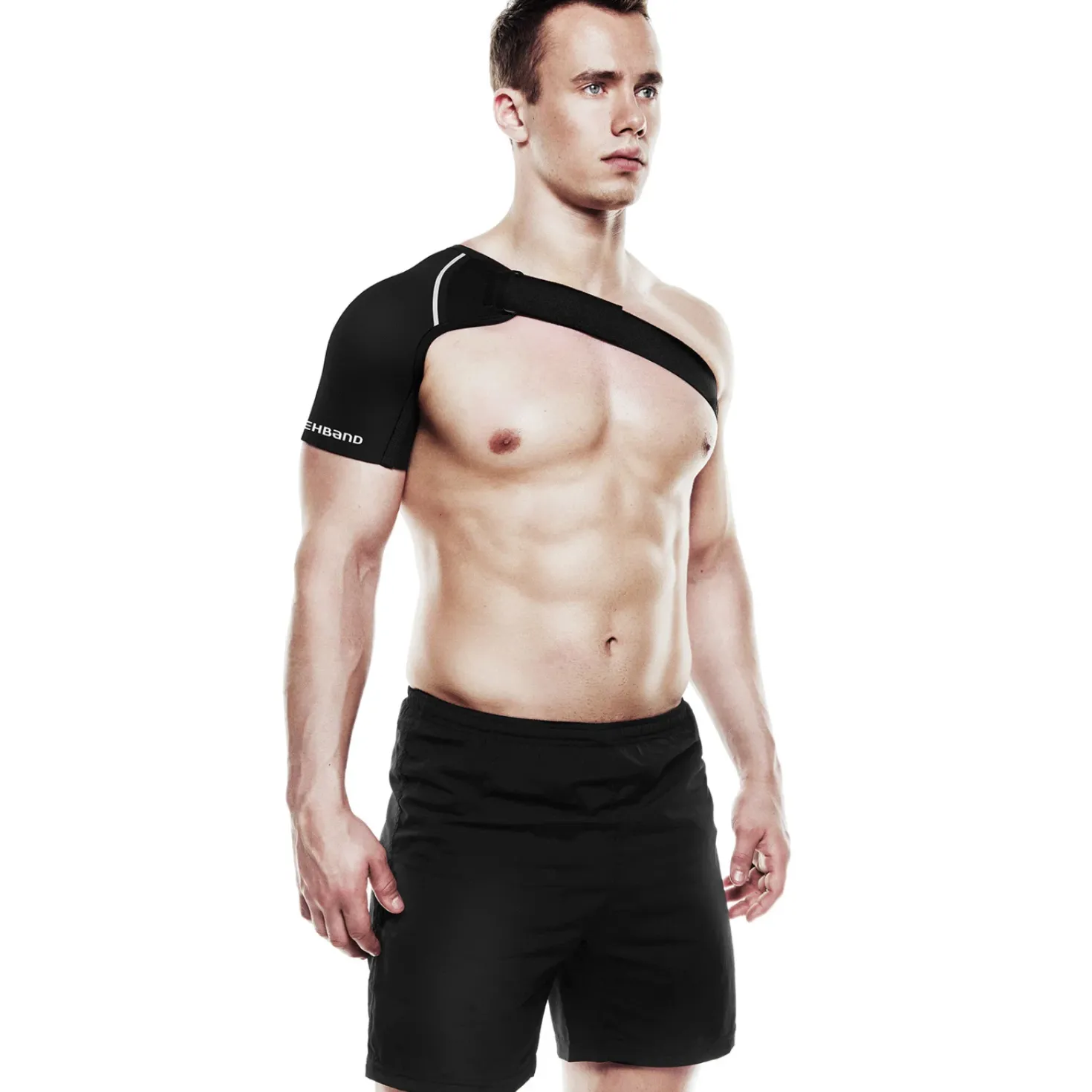 Qd Shoulder Support Right 3mm Black