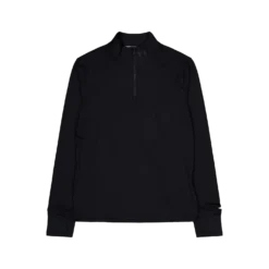 Qualifier Run 1/4 Zip Black