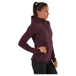 Radiant Hybrid Hoodie Purple