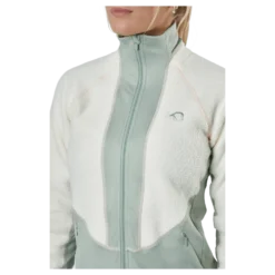 Ragnhild Full Zip Midlayer Nwhite