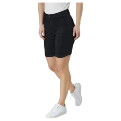 Rain Mid Long Shorts Black