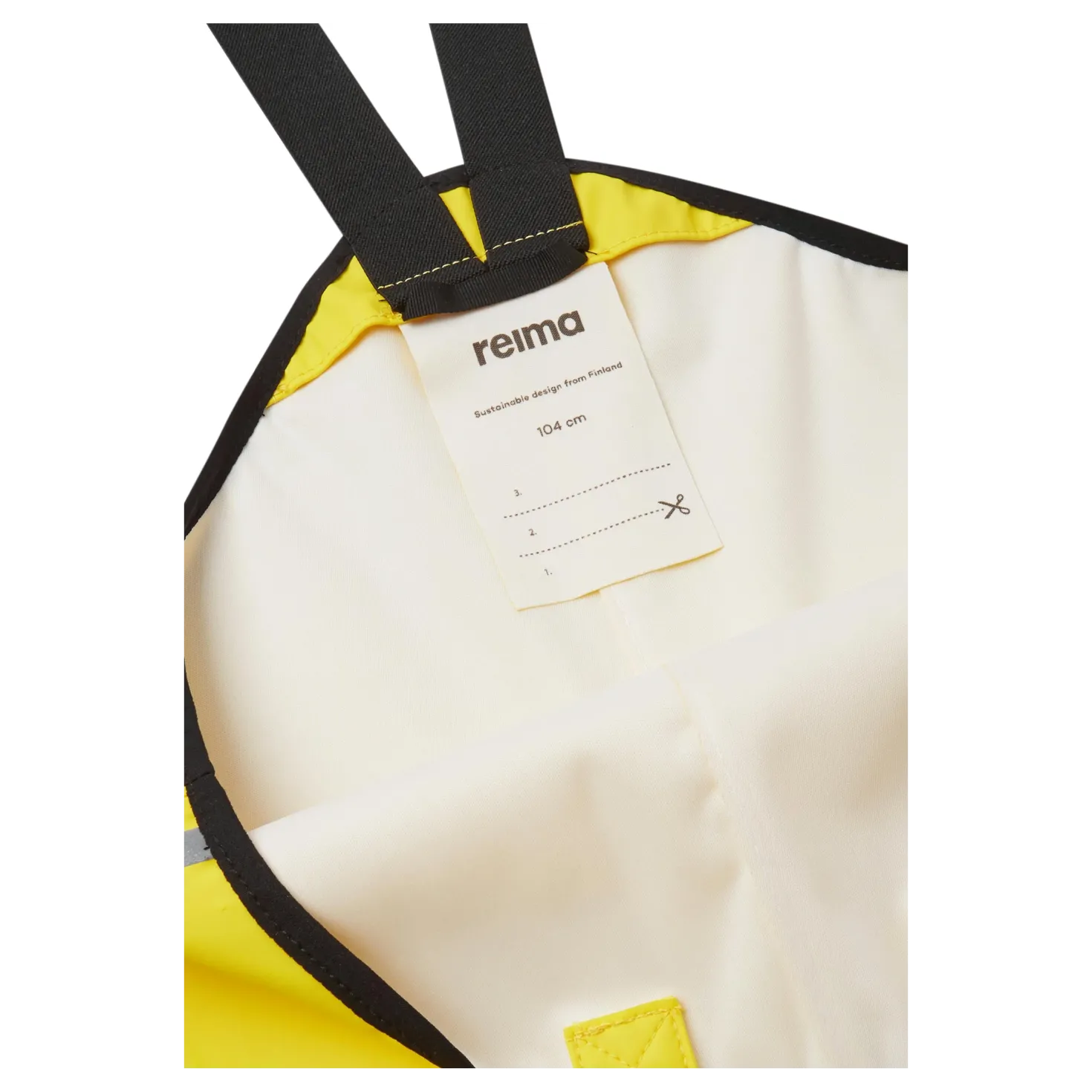 Rain pants Lammikko Yellow