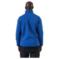 Ralf Melange Fleece Jacket w. Windproof Lining Blue