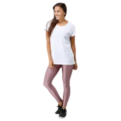 Raw Elastic Tee White