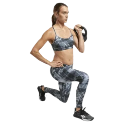 RC Skinny Bra AOP Black
