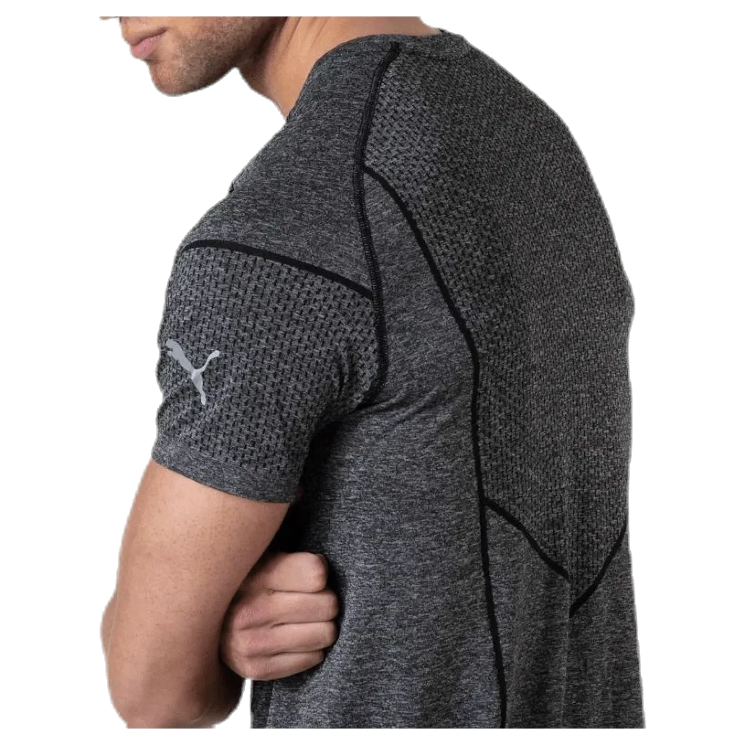 Reactive evoKNIT Tee Black