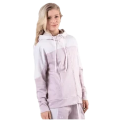 Recover Knit FZ Hoodie Pink