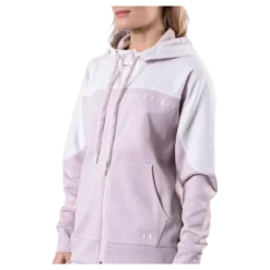 Recover Knit FZ Hoodie Pink