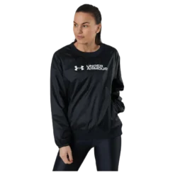 Recover Woven Shine Crew Black