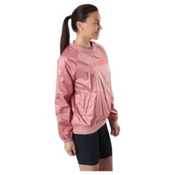 Recover Woven Shine Crew Pink