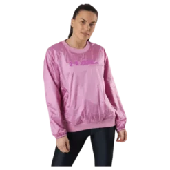 Recover Woven Shine Crew Pink