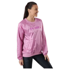 Recover Woven Shine Crew Pink