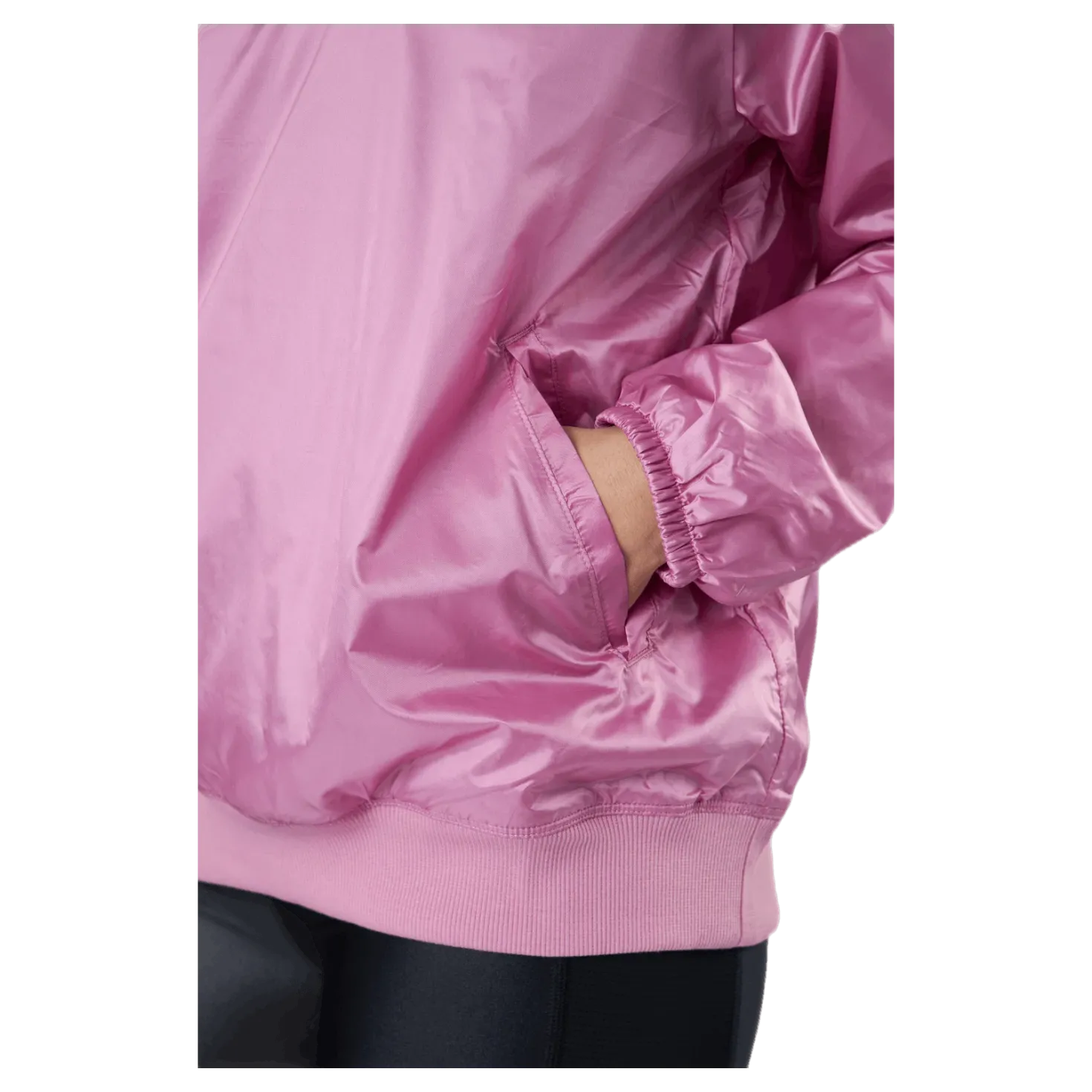 Recover Woven Shine Crew Pink