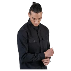 Recruit Overshirt Black