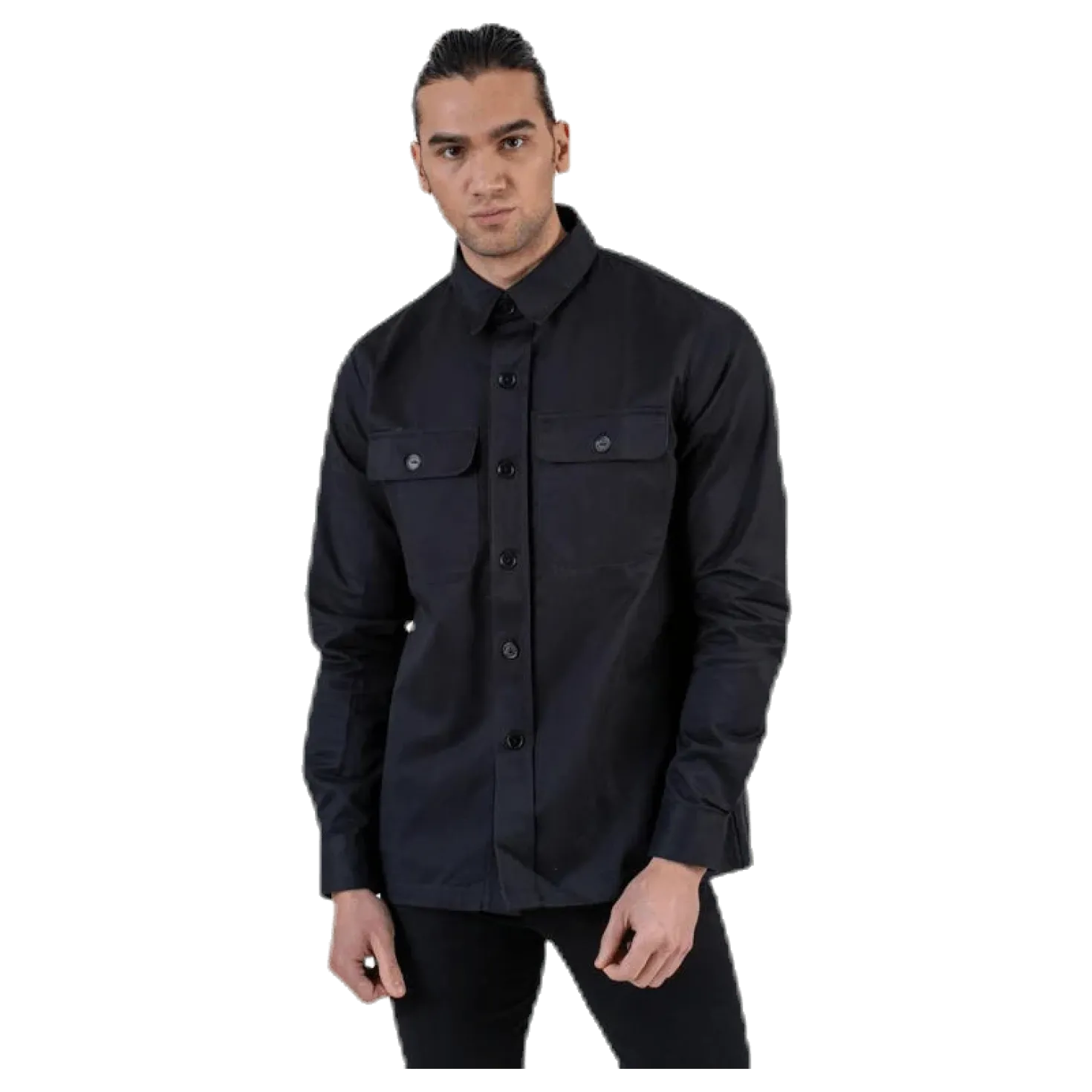 Recruit Overshirt Black