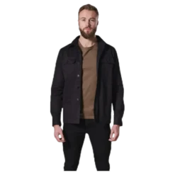 Recruit Overshirt Black