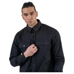 Recruit Overshirt Black