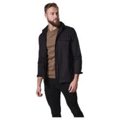 Recruit Overshirt Black