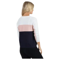 Regitze 3/4 Pullover Knt White