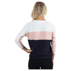 Regitze 3/4 Pullover Knt White