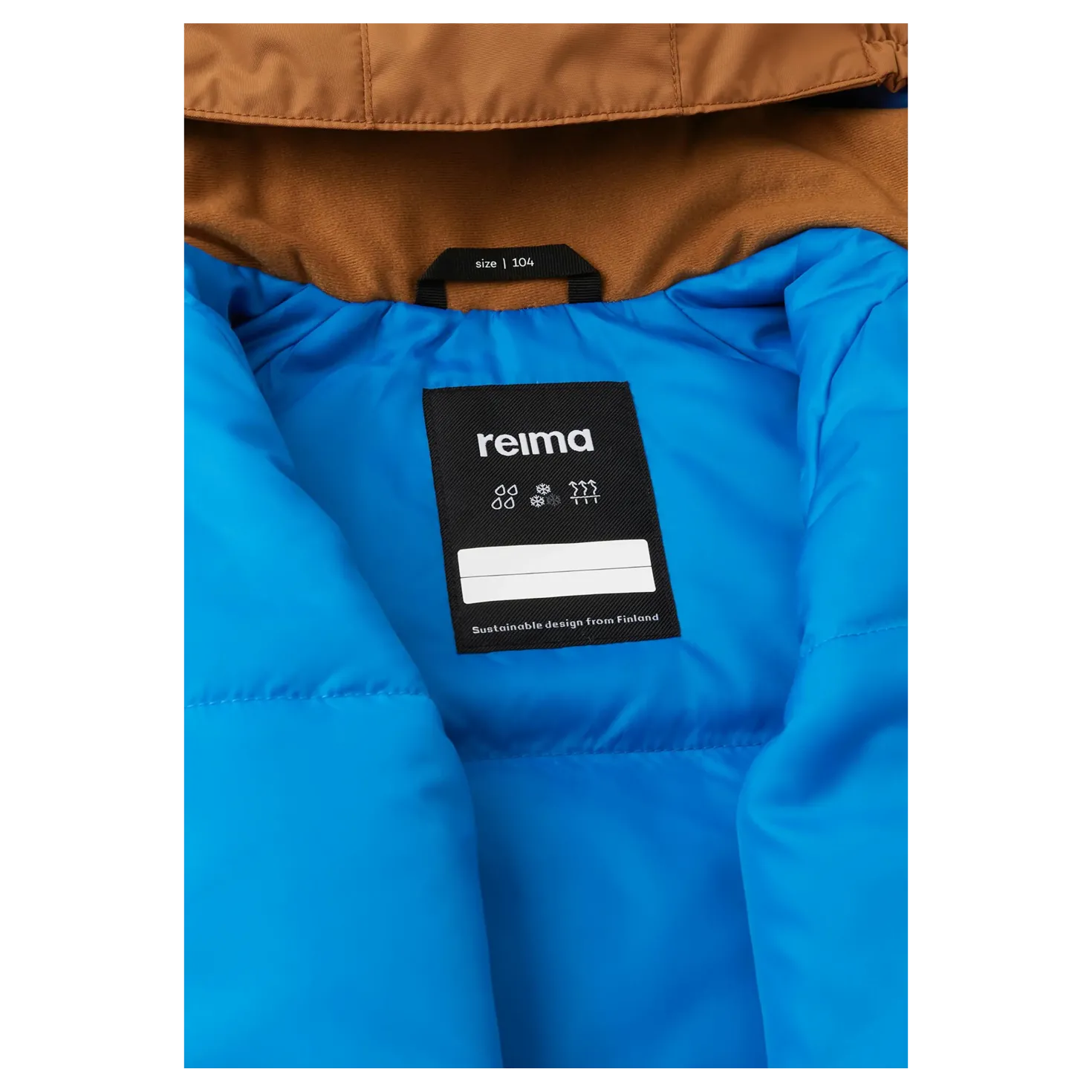 Reimatec winter jacket Raisio Cinnamon brown