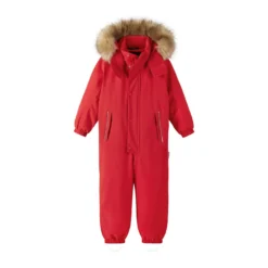 Reimatec winter overall Stavanger Tomato red
