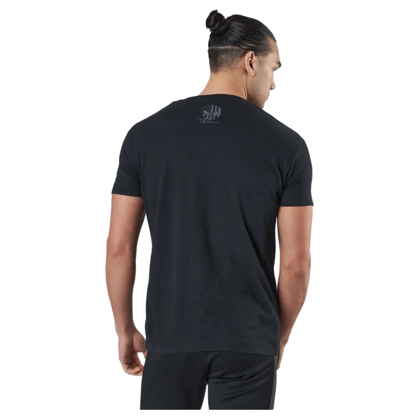 Relentless Skull Tee Washed Black